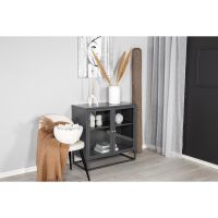 Svea Noma vitrinekast - 85 x 85 cm - grijs