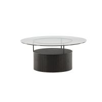 Svea Donatella ronde salontafel - ø90 cm - glas