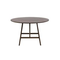 Isabella ronde eettafel - ø100 cm - donkerbruin