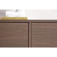 Svea Natalia hangend TV-meubel - 100 cm - mokka