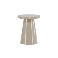 Svea Helena ronde bijzettafel - ø45 cm - beige