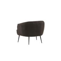 Vona fauteuil - boucle - donkergrijs