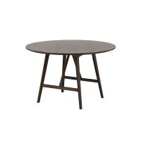 Isabella ronde eettafel - ø100 cm - donkerbruin