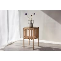 Svea Farouk ronde bijzettafel - ø45 cm - naturel
