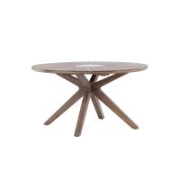 Tatiana ronde tuintafel - ø140 cm - naturel