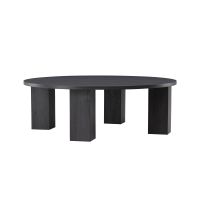 Svea Elettra ronde salontafel - ø120 cm - zwart