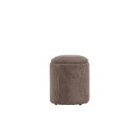 Svea Zara poef - rib - bruin