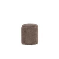 Svea Zara poef - rib - bruin