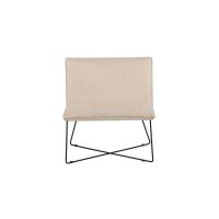 Svea Piva fauteuil - velvet - beige