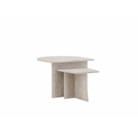 Svea Matilde salontafel - set van 2 - marmerlook