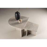 Svea Matilde salontafel - set van 2 - marmerlook