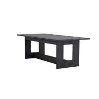 Svea Hugo eettafel - 235 x 100 cm - zwart