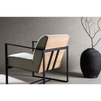 Svea Fino fauteuil - linnen - off white