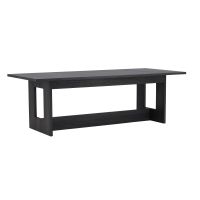 Svea Hugo eettafel - 235 x 100 cm - zwart