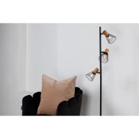 Svea Tulum vloerlamp - 3-lamps - naturel