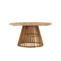 Viktor ronde tuintafel - ø150 cm - naturel