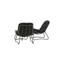 Mustafa loungeset - grijs/zwart