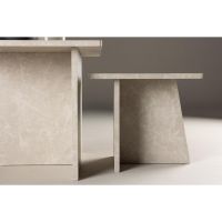 Svea Matilde salontafel - set van 2 - marmerlook
