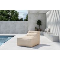 Svea Livia loungepoef - stof - beige