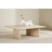 Svea Sergio salontafel - 100 x 120 - travertin look