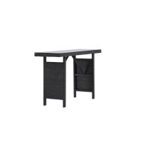 Svea Haruto outdoor sidetable - 120 cm - zwart