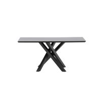 Zilo rechthoekige salontafel - 60 x 100 cm - zwart