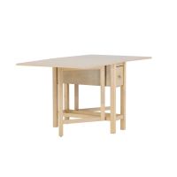 Svea Azzurra uitklapbare eettafel - 80 x 150 cm - naturel