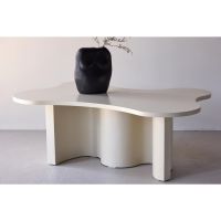 Kensuke organische salontafel - 120 x 80 cm - beige