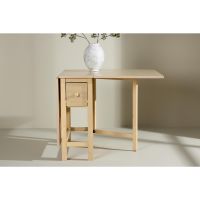 Svea Azzurra uitklapbare eettafel - 80 x 150 cm - naturel