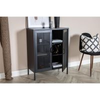 Svea Zivo dressoir - 80 cm - zwart