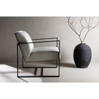Svea Fino fauteuil - linnen - off white