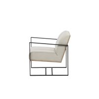 Svea Fino fauteuil - linnen - off white