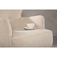 Svea Mino fauteuil - boucle - beige