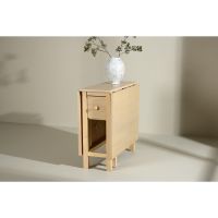 Svea Azzurra uitklapbare eettafel - 80 x 150 cm - naturel