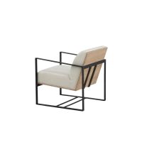 Svea Fino fauteuil - linnen - off white