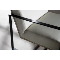 Svea Fino fauteuil - linnen - off white