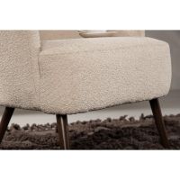 Svea Mino fauteuil - boucle - beige