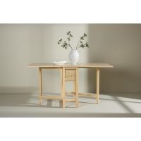 Svea Azzurra uitklapbare eettafel - 80 x 150 cm - naturel