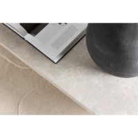 Svea Antonio ovale salontafel - 60 x 190 cm - marmerlook