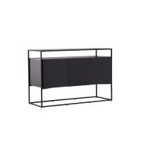 Svea Soko dressoir - 120 cm - zwart
