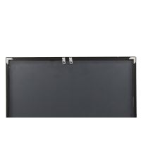 Svea Giada rechthoekige spiegel - 67 x 193 cm - zwart