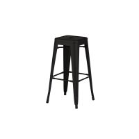 Metpe barkruk 76 cm - zwart