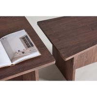 Alice salontafels - set van 2 - mokka