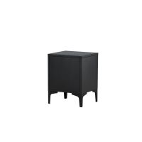 Salvo nachtkastje - 2 laden - zwart