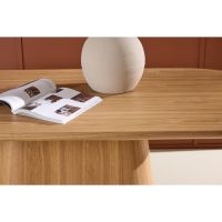 Svea Tiziano ovale eettafel - 90 x 200 cm - naturel