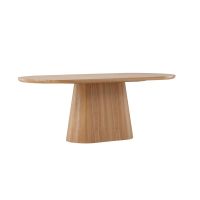 Svea Tiziano ovale eettafel - 90 x 200 cm - naturel