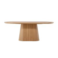 Svea Tiziano ovale eettafel - 90 x 200 cm - naturel