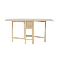 Svea Azzurra uitklapbare eettafel - 80 x 150 cm - naturel