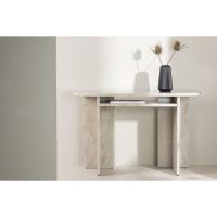 Svea Carlo sidetable - 120 cm - marmerlook