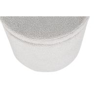 Svea Blaze poef - teddy - grijs